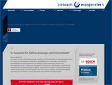 Tablet Screenshot of biebrach.com